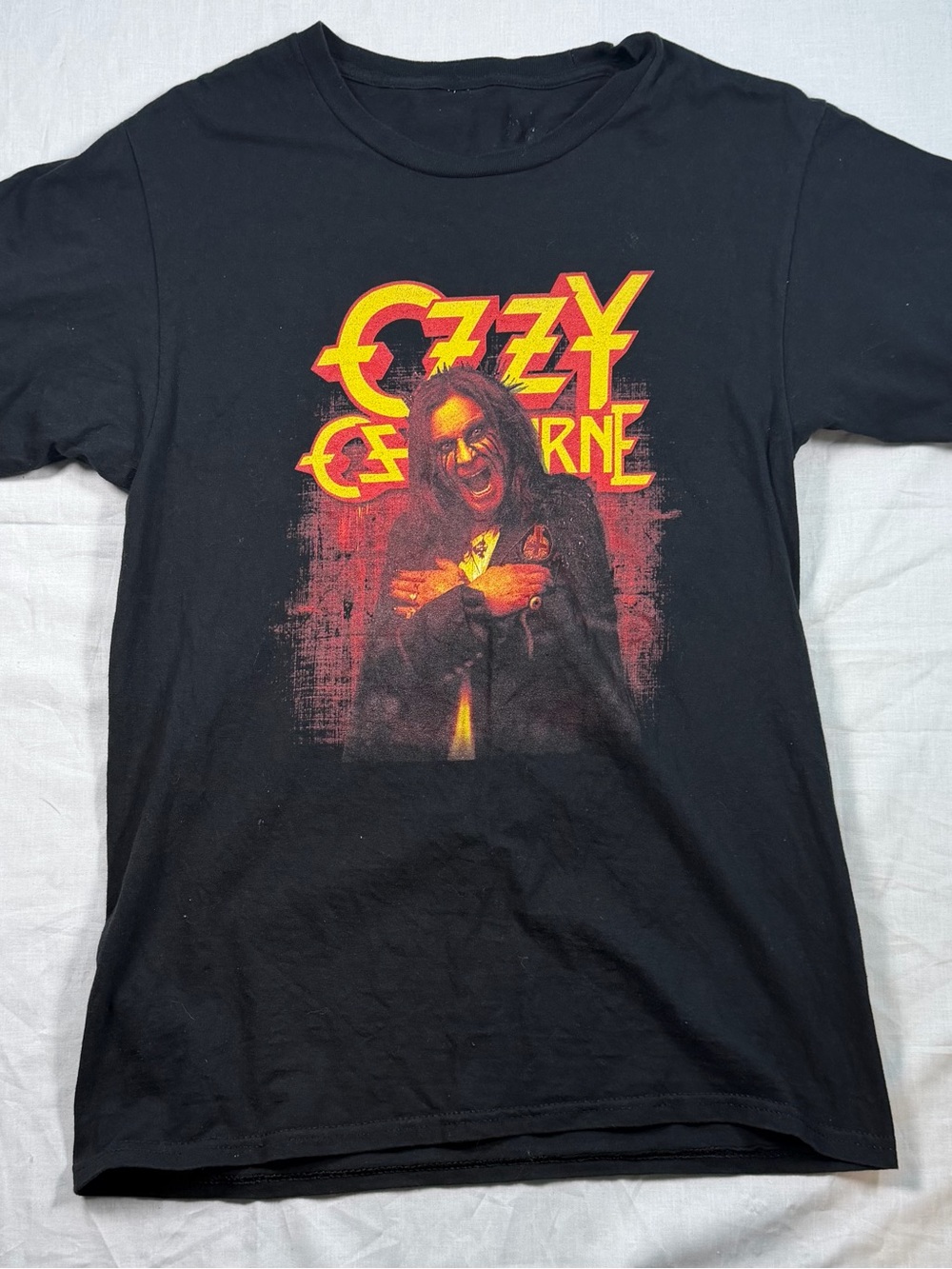 Ozzy Osbourne Black Graphic Short Sleeve Tee